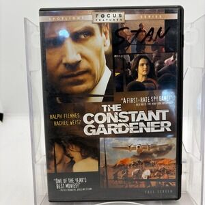 The Constant Gardener DVD Full Screen Ralph Fiennes Rachel Weisz Focus Features
